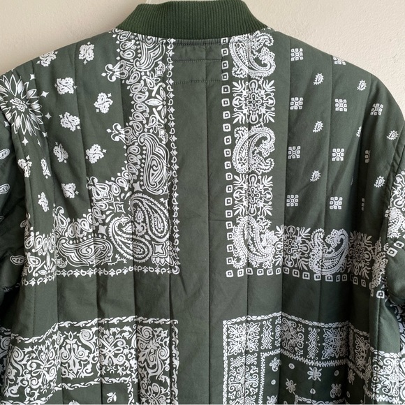 The Great Bandana Quilted Bomber Jacket - Picture 8 of 16
